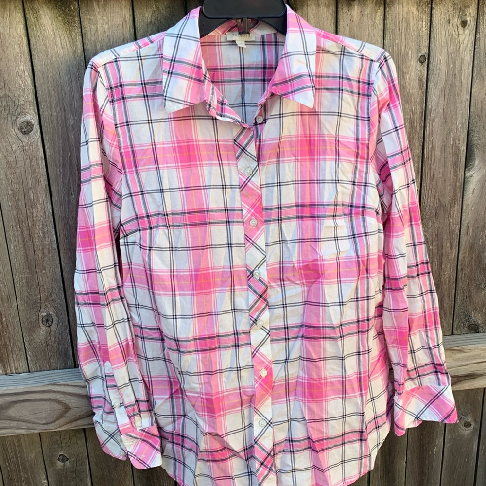 Talbots Medium Cotton Button Down! - image 1